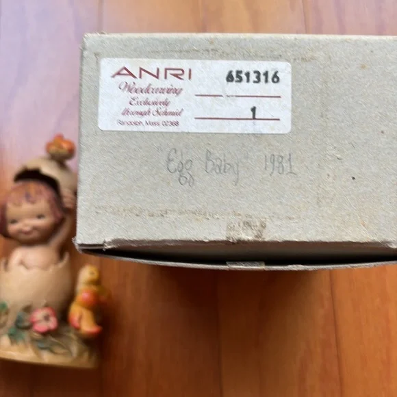 1980’s Anri Egg Baby - Picture 6 of 7
